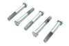 V-Twin - 73-0111 - Zinc Hex Cap Bolts 5/16 inch-24 x 2-1/4 inch