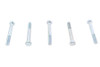 V-Twin - 73-0125 - Zinc Hex Cap Bolts 3/8 inch-24 x 2-3/4 inch