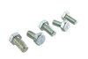 V-Twin - 73-0137 - Zinc Hex Cap Bolts 1/2 inch-20 x 1 inch