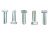 V-Twin - 73-0139 - Zinc Hex Cap Bolts 1/2 inch-20 x 1-1/2 inch