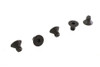 V-Twin - 73-0150 - Allen Flat Head Screws Black 1/4 inch-20 x 3/8 inch