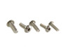 V-Twin - 73-0168 - Allen Button Head Screws Stainless Steel 8-32 inch X 1/2 inc