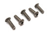 V-Twin - 73-0170 - Allen Button Head Screws Stainless Steel 10-24 inch X 5/8 in