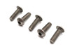 V-Twin - 73-0170 - Allen Button Head Screws Stainless Steel 10-24 inch X 5/8 in