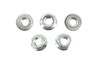 V-Twin - 73-0248 - Serrated Hex Flange Nuts 5/16 inch-24 Zinc