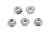 V-Twin - 73-0248 - Serrated Hex Flange Nuts 5/16 inch-24 Zinc
