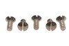 V-Twin - 73-0299 - Oval Slotted Screw 5/16 inch-18 x 3/4 inch Stainless Steel