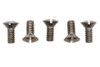V-Twin - 73-0299 - Oval Slotted Screw 5/16 inch-18 x 3/4 inch Stainless Steel