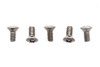 V-Twin - 73-0302 - Oval Phillips Head Screw 8-32 x 3/8 inch Stainless Steel