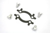 V-Twin - 7821-6 - Air Cleaner Mount Screw and Lock