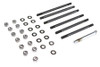 V-Twin - 8131-34 - Chrome Stock Engine Case Bolt Kit