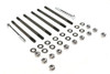 V-Twin - 8143-34 - Chrome Stock Engine Case Bolt Kit