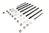 V-Twin - 8143-34 - Chrome Stock Engine Case Bolt Kit