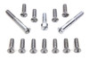 V-Twin - 8147-13 - Chrome Transmission Top Cover Screw Kit