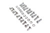 V-Twin - 8155-30 - Chrome Outer Primary Cover Screw Set Stock