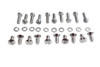 V-Twin - 8155-30 - Chrome Outer Primary Cover Screw Set Stock