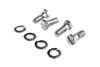 V-Twin - 8158-8 - Chrome Stock Carburetor Mount Screws