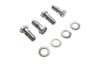 V-Twin - 8158-8 - Chrome Stock Carburetor Mount Screws