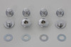 V-Twin - 8224-8T - Rocker Shaft End Nut Stock Allen Type Chrome - Fits 1971-1984 Harley-Davidson FL, 1971-1985 XL, 1979-1983 FLT, 1971-1984 FX, 1982-1983 FXR