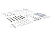 V-Twin - 8302 CHR - Chrome Stock Style Hardware Kit