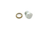 V-Twin - 8495-1 - Transmission Engine Drain Plug 1/2 inch X 13 Thread Cadmium