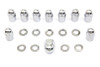 V-Twin - 8751-19 - Chrome Transmission Side Cover Nut Kit
