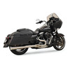 Bassani Exhaust - Long Road Rage III 2-into-1 Exhaust Sytem fits '95-'16 FLHT/FLHR/FLHX/FLTR