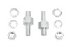 V-Twin - 8824-8T - Ignition Coil Mount Stud Kit Zinc - Fits 1956-1982 Harley-Davidson FL, 1971-1982 FX