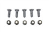 V-Twin - 8831-10 - Bolt Screws Chrome Allen