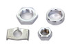 V-Twin - 8832-4T - Chrome Rear Axle Nut and Lock Kit - Fits 1930-1952 Harley-Davidson WL
