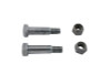 V-Twin - 8850-4 - Driver Footpeg Dome Bolt and Nut Chrome