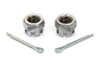 V-Twin - 8852-4 - Front Axle Nut Kit Chrome