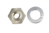 V-Twin - 8874-2 - Seat Post Rod Lock Nut and Lock Washer