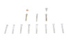 V-Twin - 8893-12 - Stock Primary Screw Kit Cadmium