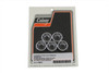 V-Twin - 9835-8 - Chrome Countersunk Washer Set 5/16 inch