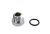V-Twin - 9876-2 - Oil Screen Plug Chrome