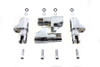 V-Twin - 10-0593 - Chrome Aluminum Alloy Tappet Block Set