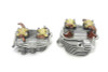 V-Twin - 10-1066 - Panhead Cylinder Heads Full Assembly