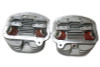 V-Twin - 10-1139 - Panhead Cylinder Heads 3-5/8 inch Big Bore