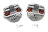 V-Twin - 10-1957 - Panhead Cylinder Head Set with Valves