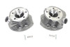 V-Twin - 10-1957 - Panhead Cylinder Head Set with Valves