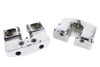 V-Twin - 11-0056 - Shovelhead Rocker Box Cover Set Chrome - Fits 1979-1983 Harley-Davidson FLT, 1971-1984 FX, 1982-1983 FXR, 1966-1984 FL