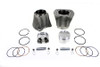 V-Twin - 11-0094 - 88 inch Evolution Big Bore Cylinder Kit Silver