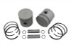 V-Twin - 11-0431 - K-Model 2-3/4 inch Piston Set .010 Oversize