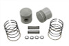 V-Twin - 11-0439 - 3-5/16 inch Piston Kit .080 Oversize