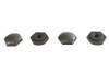 V-Twin - 11-0818 - Rocker Arm Shaft Parkerized Nuts