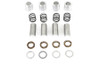 V-Twin - 11-0899 - 1936 Pushrod Cover Clip Kit Stainless Steel