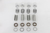 V-Twin - 11-0899 - 1936 Pushrod Cover Clip Kit Stainless Steel