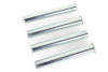 V-Twin - 11-1072 - Replica Inner Pushrod Cover Tube Set White Zinc Plated - Fits 1936-1947 Harley-Davidson EL, 1941-1947 FL
