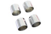 V-Twin - 11-1286 - Pushrod Cover Cup Set Chrome